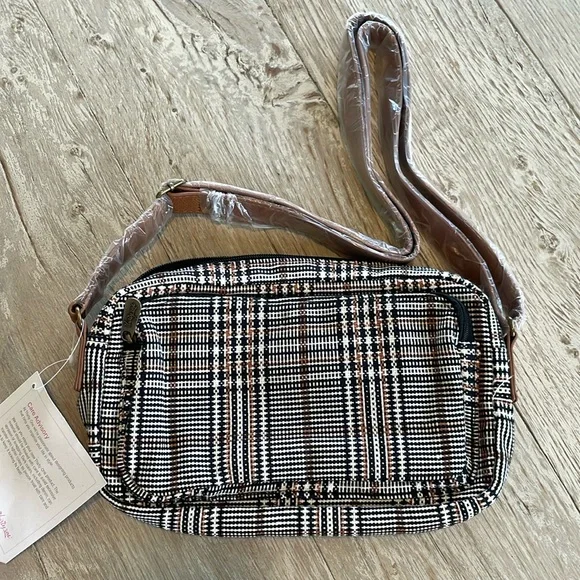 thirty-one Bags Thirty One Crossbody Plaid Bag Purse All